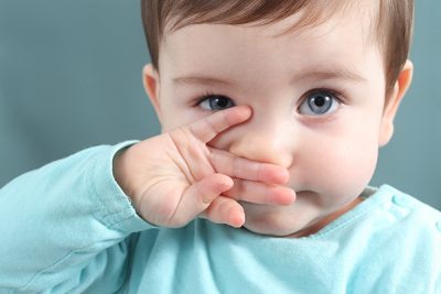 Problemas relacionados con la nariz del bebé.