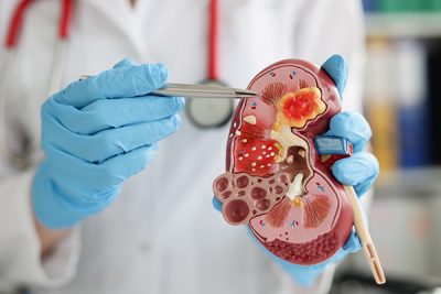 La nefropatía diabética es una complicación grave de diabetes tipo I y II y se trata de una de las causas más comunes de enfermedad renal.